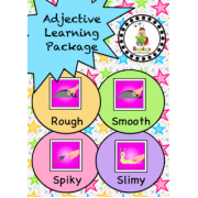 Adjective Workbook - Rough, Slimy, Spiky and Smooth